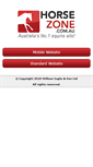 Mobile Screenshot of horsezone.com.au
